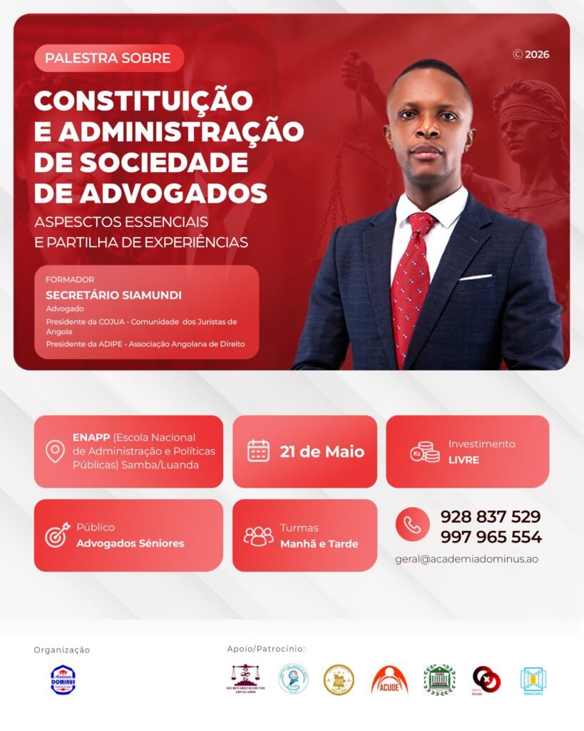 constituição e administração de sociedade de advogados